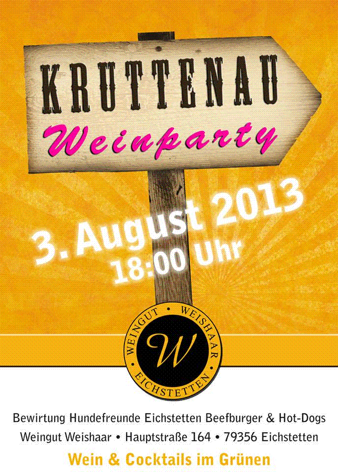 Weinparty-Weishaar